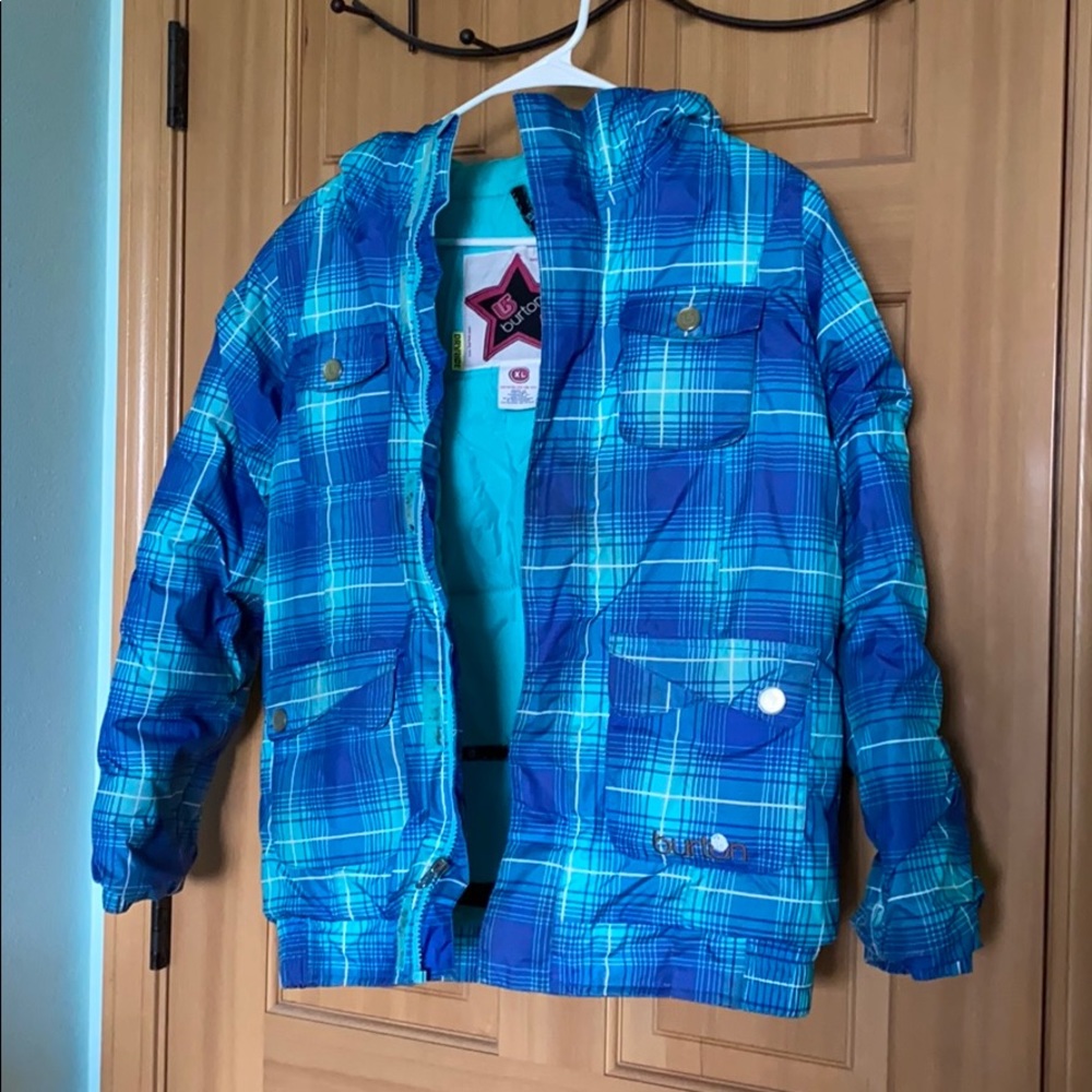 A Blue Plaid Winter Coat ❄️